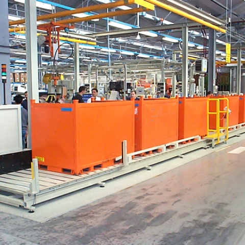 rulliera a tre stadi