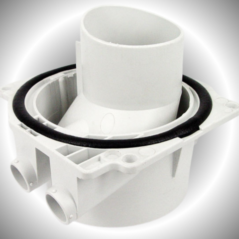 Sigillatura di copridisplay per apparecchi elettrici portatili.