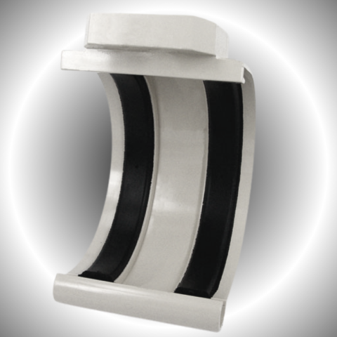 Sealing of junctions for plastic gutters